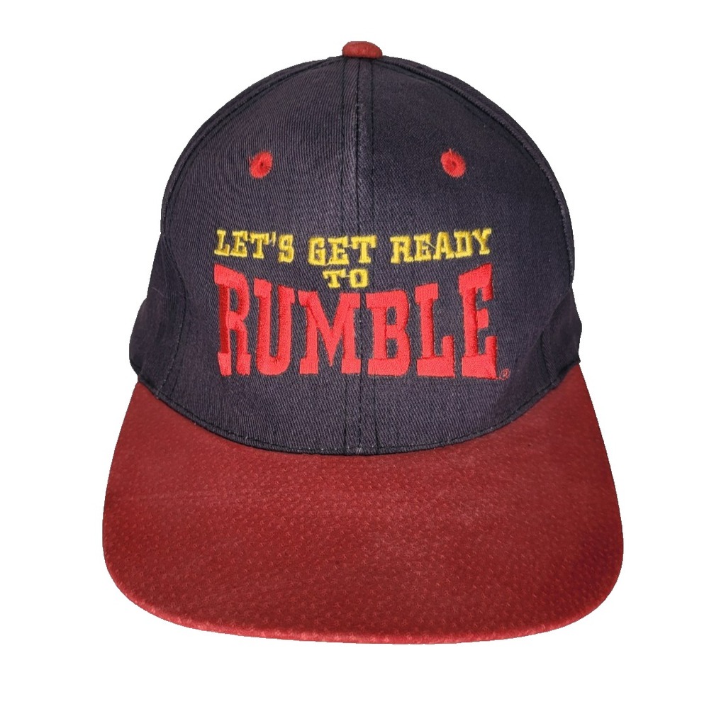 Vintage Caesars Palace LET'S GET READY TO RUMBLE Boxing KC Brand‎ Hat RARE!!